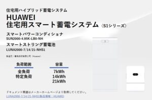 現在ネクストエナジーが販売している蓄電池製品は?